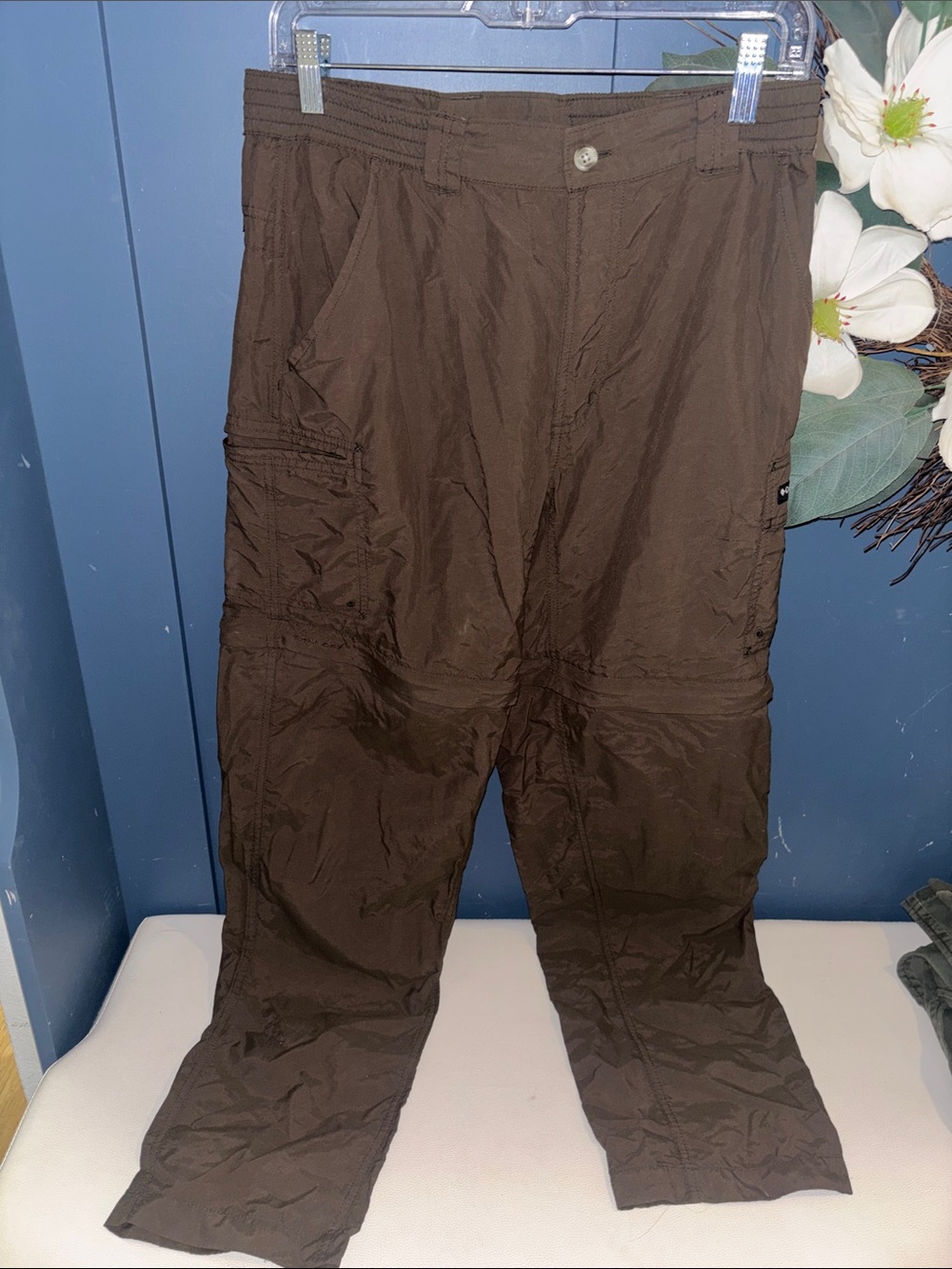Women’s Green/Brown Columbia GRT ‎ Packable Cargo Pants/Shorts